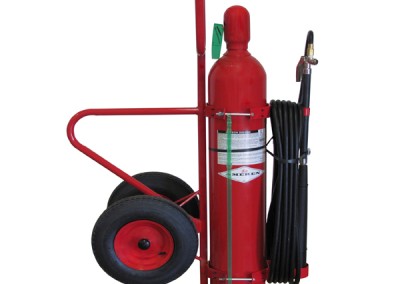 Wheeled Extinguisher CO2