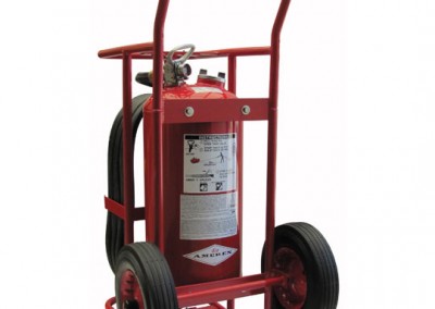 Wheeled Extinguishers Stored Pressure